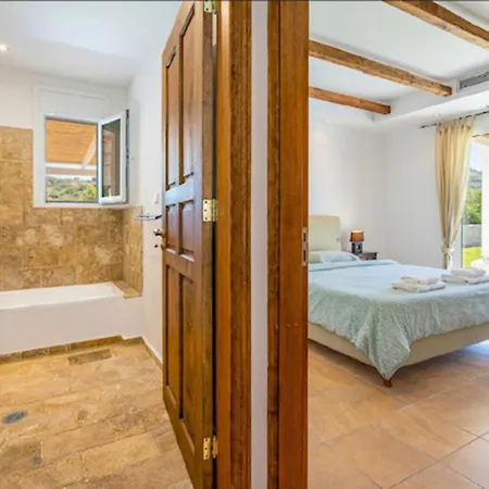 Holiday home Philena Ladiko Heizbarer Pool